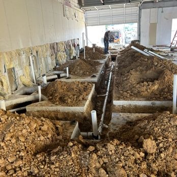 Commercial underground plumbing by Masterkraft Plumbing — Fort Worth TX